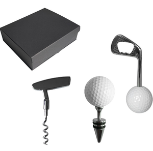 <strong>Golf</strong>-Themed Manual Wine Bottle Opener with Zinc Alloy Handle <strong>Corkscrew</strong> for Weddings Birthdays and Days Wine Gift Set - Product Image 4