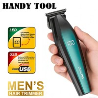 Tondeuse à cheveux professionnelle DALING DL-1972 pour hommes, tondeuse à cheveux pour dégradés, recharge USB, écran LED, moteur haute vitesse 7000 tr/min