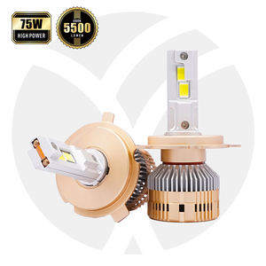 YUFING Luces Led Auto 150W 9004 HB2 Led Ampoule Éclairage IP67 Étanche 11000LM Super Luminosité 6500K Blanc Led Phare pour Voiture - Product Image 1