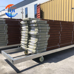 Panneau métallique décoratif d'isolation thermique pour mur Panneau sandwich intérieur/extérieur en PU Panneaux de toiture isolés ignifuges - Product Image 3