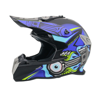 <span class=keywords><strong>Casco</strong></span> profesional de carreras para Motocross, accesorio para motocicleta todoterreno, con dibujos animados, ATV, <span class=keywords><strong>MTB</strong></span> - Product Image 4
