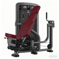 Machine papillon à assise en acier pour l'entraînement de la force pectorale, équipement d'exercice commercial pour salle de sport avec bras réglables et pile de poids de 80 kg