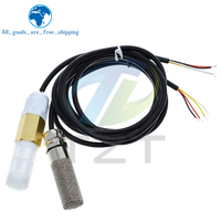 Module transmetteur de sonde de température et d'humidité numérique RS485 RS 485 Modbus RTU étanche pour détection et acquisition en intérieur