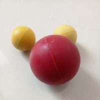 La pistola de colores disparó la munición de pelota de goma de silicona (fabricada en China)