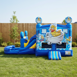 <span class=keywords><strong>Location</strong></span> de châteaux gonflables Fiesta Party, combo château gonflable, nouveau design, château gonflable humide et sec pour les fêtes d'enfants - Product Image 3