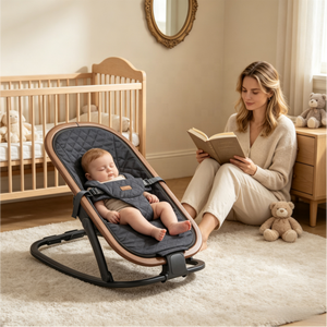 Sedia a dondolo pieghevole portatile OEM ODM all'ingrosso <span class=keywords><strong>per</strong></span> neonati e bambini, culla dondolo rilassante <span class=keywords><strong>per</strong></span> neonati, <span class=keywords><strong>sdraietta</strong></span> <span class=keywords><strong>per</strong></span> bambini - Product Image 1