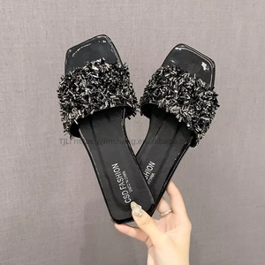 Summer High Quality Size 35-42 Breathable Quick-Drying Outdoor Comfort Flat <b>Slippers</b> for Girls Women Outdoor - Product Image 3