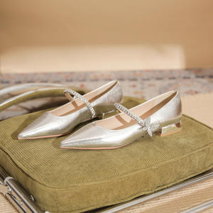 Zapatos de tacón alto plateados, sexys y exquisitos, zapatos formales de tacón alto con punta, siempre a la moda para siempre. - Product Image 6