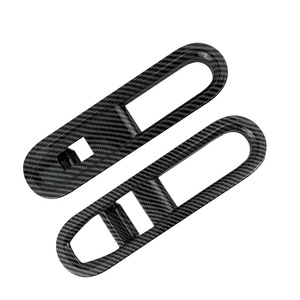 CZBX Mini Cooper S Button Trim Kit ABS Carbon Fiber Style Dash Panel <b>Cover</b> For Electric BMW Mini J01 Interior Decoration - Product Image 1