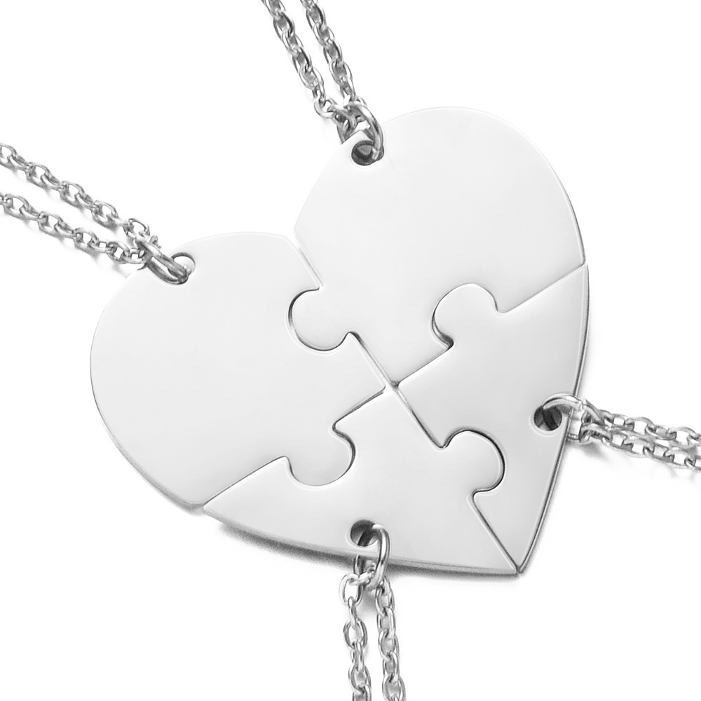 Silver 4PCS/set