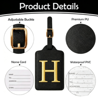 Étiquette de bagage personnalisée brodée, vente en gros d'usine, étiquette d'identification de valise en tissu, OEM, cadeau d'entreprise personnalisé