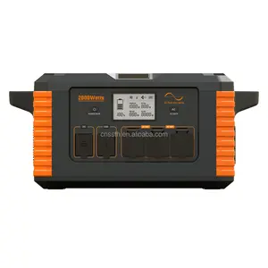 2000watt emergency power banks 2264.4wh pure sine wave Solar Panel Electric generators 2000W portable power station