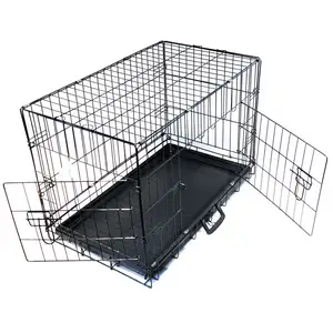 2023 Hot Sales Various sizes stainless steel dog cage dog cages metal kennels outdoor cage for dogs