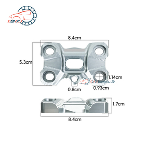 CQHZJ Nuevo Soporte de Montaje para Manillar CNC, Repuesto para <span class=keywords><strong>Honda</strong></span> PCX160 PCX150, Soporte para Manillar de Motocicleta - Product Image 4