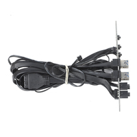 Cable de Extensión Multifuncional para Placa Base, Conector de 20 Pines, Doble USB 3.0, Panel Frontal para PC, Longitud Personalizable, en Stock
