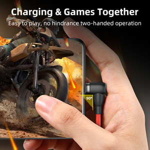 Cavo di ricarica magnetico tipo C a 90 gradi | 3 in 1 L cavo dati a forma compatibile con <span class=keywords><strong>Micro</strong></span> <span class=keywords><strong>USB</strong></span> tipo C Android <span class=keywords><strong>iPhone</strong></span> - Product Image 6