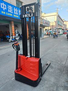 1,5 toneladas, 1500kg, altura de elevación, 3500mm, Walkie, apilador de peatones, carretilla elevadora eléctrica con batería completa - Product Image 3