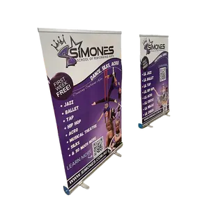 Roll Up Banner Custom Print Advertising Aluminum Roll Up Banner