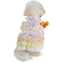 Jupe de princesse classique haut de gamme en polyester, design Lolita, unie, pour chiens miniatures, vente en gros transfrontalière, personnalisable