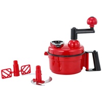 Gadget domestique multifonctionnel en acier inoxydable Hachoir à viande et légumes manuel polyvalent Hachoir manuel polyvalent