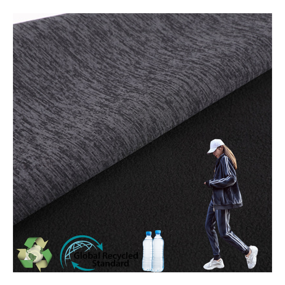 WUXI KUANYANG 83% нейлон 17% спандекс дышащая шелковистая плотно прилегающая спортивная ткань с индивидуальным рисунком