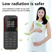Mini teléfono móvil pequeño BM222, tarjeta Dual, modo de espera Dual, Mini desbloqueo, marcador de teléfono móvil, marcador de 0,66 pulgadas, batería de 380mAh, teléfono