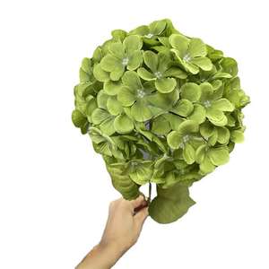 أبيض أزرق زهور الكوبية اللاتكس الاصطناعي الملونة الكوبية محاكاة زهرة الكوبية الأوروبي ديكور المنزل الزفاف - Product Image 6