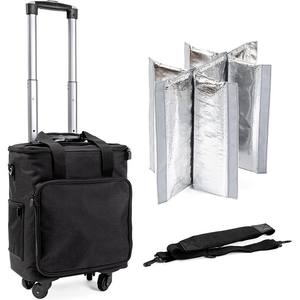 Bolsa Refrigeradora Personalizada con Ruedas, Capacidad para 6 Botellas, Tapa con Cierre, Almacenamiento para Camping, Bolsa de Picnic Portátil con Asa de Hombro - Product Image 2