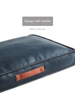 Cama de Lujo para Mascotas de Piel Sintética al por Mayor, Colchoneta para Dormir para Perros, para el Hogar, Viajes y Exteriores, Cojín Personalizado de Fábrica OEM