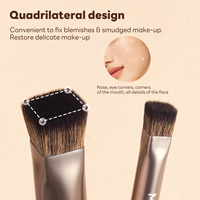 MAANGE Lot de 19 pinceaux de maquillage en gros, marque privée, pour les yeux, poudre libre, fond de teint, ensemble professionnel