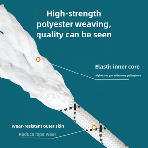 CGLX <span class=keywords><strong>Corde</strong></span> de sécurité 14mm 15m pour le travail en altitude <span class=keywords><strong>Corde</strong></span> de protection contre les chutes en polyester tissé Extension pour <span class=keywords><strong>corde</strong></span> d'extérieur Ménage - Product Image 6