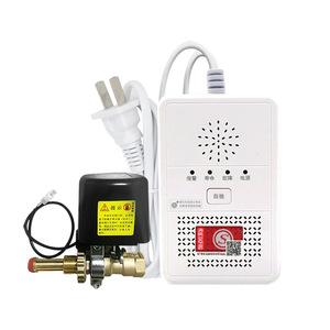 Gas Alarm Detector ZN-841 High Sensitivity Sensor Kitchen Restaurant Gas Leak Shut Off Valve Sound Light Alarm - Product Image 1