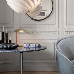 Brass Table <b>Lamp</b> E27 Led <b>Touch</b> Control 220V For Desk Bedroom Living Room - Product Image 3