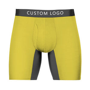 कस्टम उच्च गुणवत्ता Mens अंडरवियर सांस Boxershorts निजी लोगो के साथ शास्त्रीय Mens Mens कच्छा मुक्केबाजों - Product Image 5