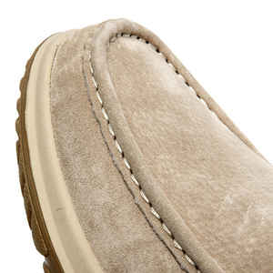 Mocasines casuales para hombre, ligeros, de cuero genuino, zapatos de vestir, estilo moderno para caminar, zapatos de trabajo, zapatos náuticos para hombre. - Product Image 4