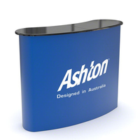 Promotion : Présentoir de Comptoir Pliable en Aluminium Publicitaire Écologique de Haute Qualité