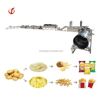 Línea de Producción de Papas Fritas Congeladas Totalmente Automática Industrial de 100 kg/h con Certificación CE para Fábrica de Alimentos