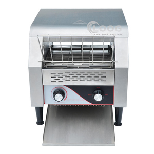 Toasteur à <span class=keywords><strong>pain</strong></span> à hamburger et bagel électrique en acier inoxydable robuste Goodloog TT-300, machine à toasteur à convoyeur commercial, utilisation en boulangerie 3 - Product Image 5