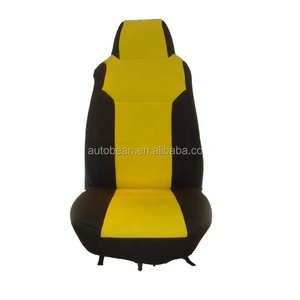 Coprisedile Auto Universale in Neoprene Traspirante ed Elastico, Stile Sportivo Rosso, Protezione <span class=keywords><strong>Anteriore</strong></span> - Product Image 5