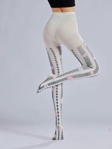 Pizzo personalizzato stampa amorevole cuore coppia di diamanti Mix and Match Lori <span class=keywords><strong>Cos</strong></span> collant - Product Image 5