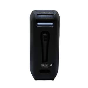 BT-2427 Extra Bass avec amplificateur intégré, haut-parleur de karaoké double 4 pouces RGB Bluetooth avec micro pour soirée karaoké familiale - Product Image 5