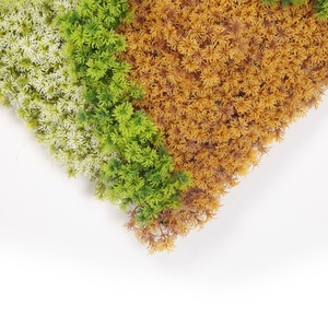 Panneaux muraux en herbe artificielle ZC 1*1M personnalisés en plastique <span class=keywords><strong>3D</strong></span> anti-UV respectueux de l'environnement avec garantie de 3 à 5 ans pour l'extérieur/l'intérieur - Product Image 4