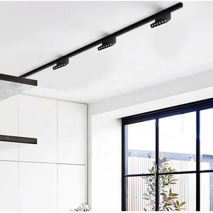 Système d'éclairage sur <span class=keywords><strong>rail</strong></span> magnétique pour plafond, projecteur LED sur <span class=keywords><strong>rail</strong></span>, compatible avec les luminaires basse tension - Product Image 4