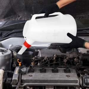 Bidon à huile de 4 L, récipient de mesure d'huile pour voiture, <span class=keywords><strong>pichet</strong></span> de transfert de liquide pour service d'atelier - Product Image 6