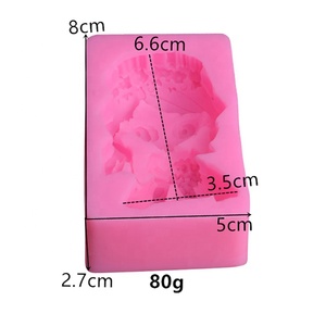 Moldes <span class=keywords><strong>de</strong></span> Silicona para Decoración <span class=keywords><strong>de</strong></span> <span class=keywords><strong>Pasteles</strong></span> y <span class=keywords><strong>Fondant</strong></span>, Diseño 3D <span class=keywords><strong>de</strong></span> Novios, Textura Fina, Forma Rectangular - Product Image 2