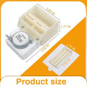 Ensemble d'amortisseur d'air électrique en plastique pour réfrigérateur, pièce de rechange compatible Frigidaire Crosley 3016452 AP5788340 - Product Image 4