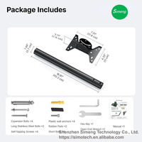Support mural Starlink V5/Gen5 compatible avec le kit d'adaptation de tuyau original V5 pour l'antenne Starlink V5/Gen5