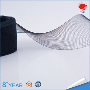 40mm lông ngựa Braid Net lưới vật trang trí đồ trang trí crinoline váy cưới mũ nón crinoline - Product Image 4