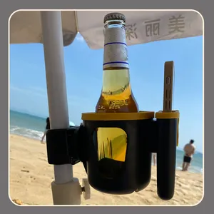 Strand Bekerhouder Draagbare Strand Zand Onderzetters Vakantie Voor Strand Accessoires Koffie Bier Drinken Bekerhouder