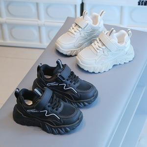 Chaussures de sport printemps-automne pour enfants, baskets garçon, chaussures blanches fille, semelle souple, légères, pour bébé, loisirs, tout usage - Product Image 2
